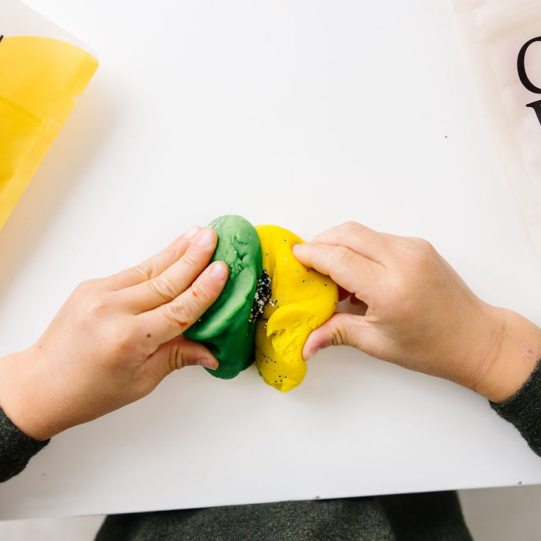 Glitter Dough 2 Pack - Magma x Dino